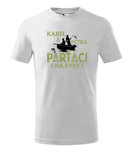 Detské tričko Parťáci na ryby