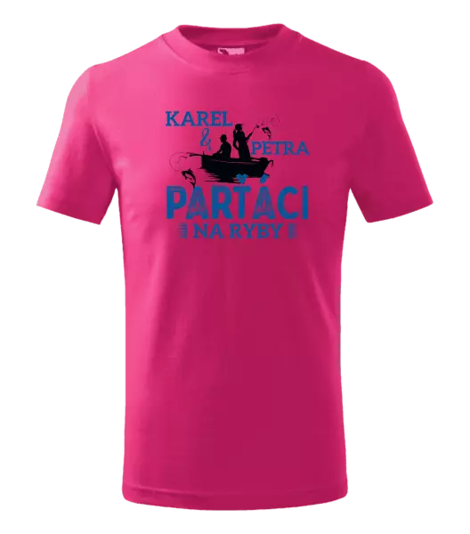Detské tričko Parťáci na ryby