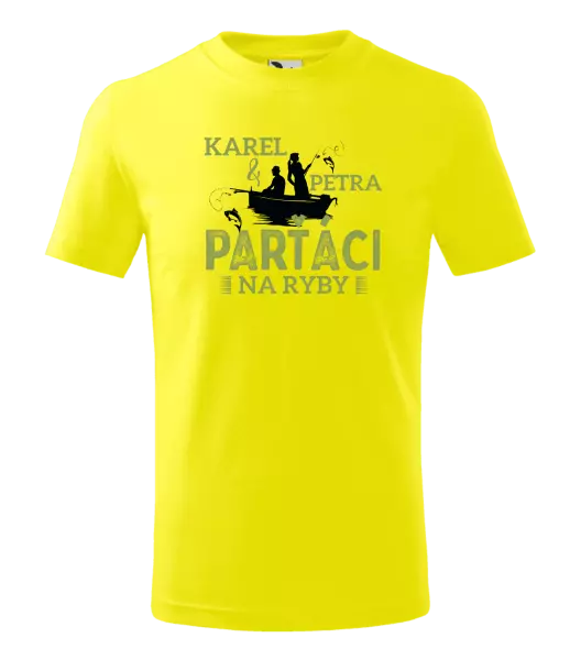 Detské tričko Parťáci na ryby