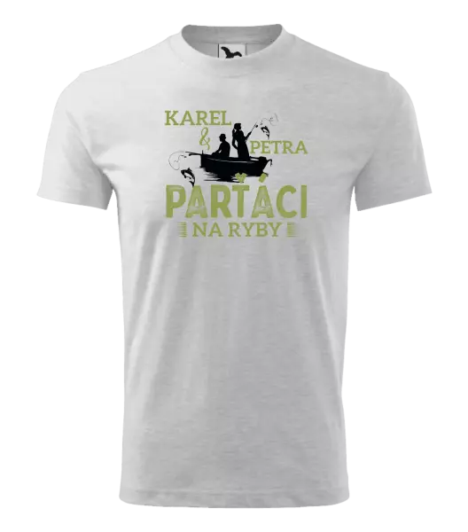 Detské tričko Parťáci na ryby