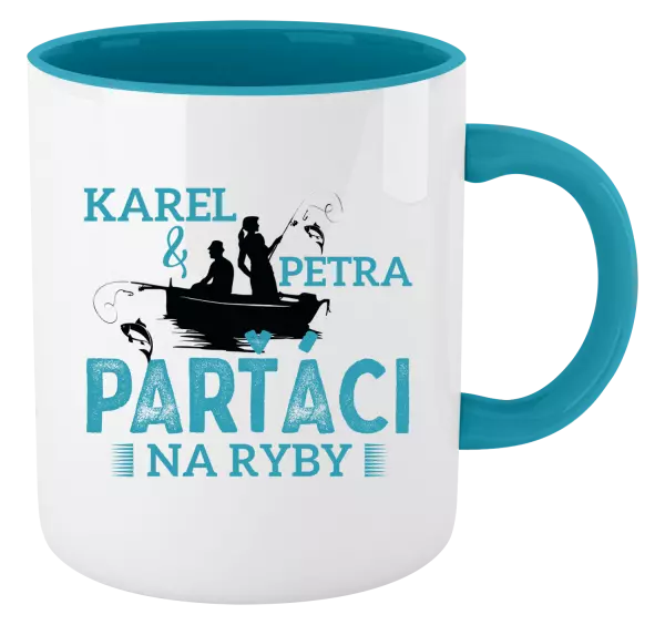 Hrnček  Parťáci na ryby