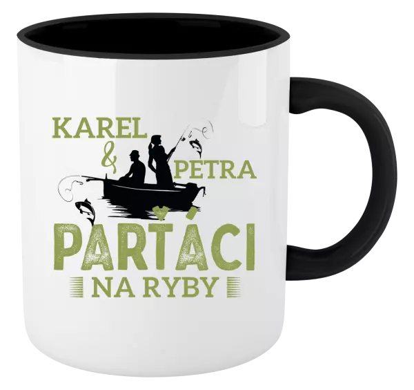 Hrnček  Parťáci na ryby