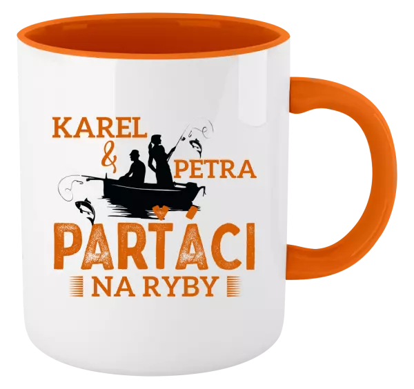 Hrnček  Parťáci na ryby