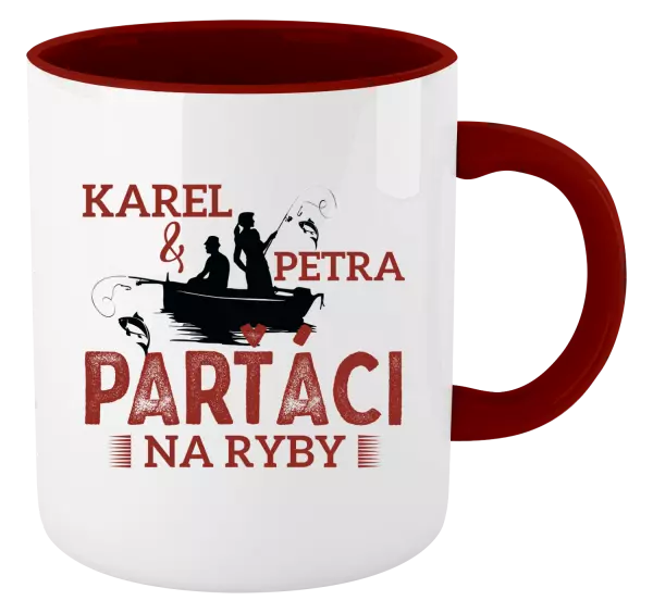 Hrnček  Parťáci na ryby