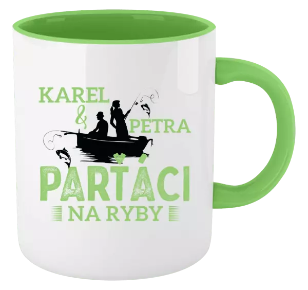 Hrnček  Parťáci na ryby