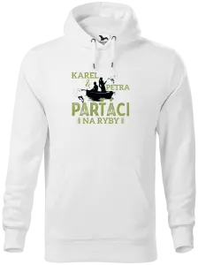 Pánska mikina Parťáci na ryby