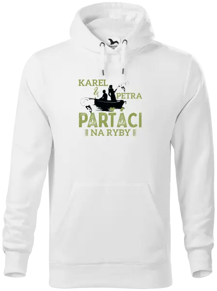 Pánska mikina Parťáci na ryby