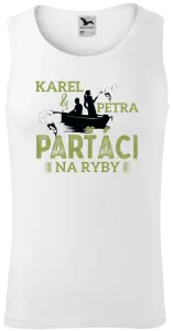 Pánske tielko Parťáci na ryby
