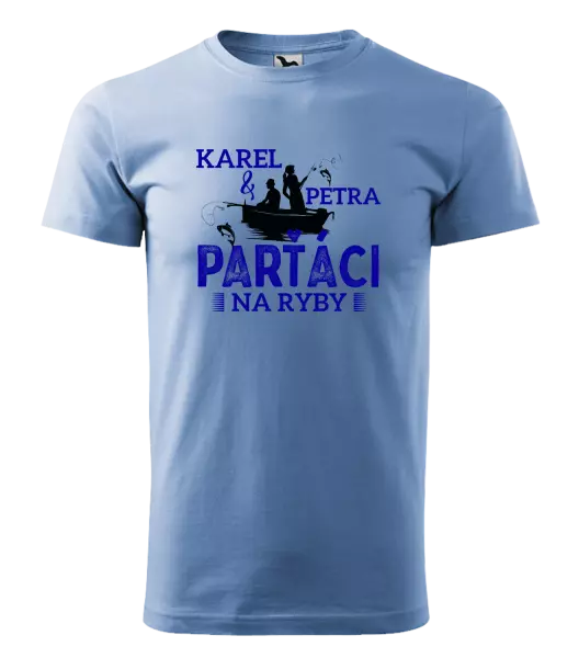 Pánske tričko Parťáci na ryby