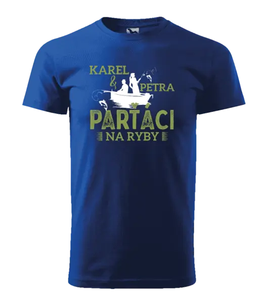 Pánske tričko Parťáci na ryby
