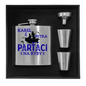 Ploskačka v krabičke Parťáci na ryby