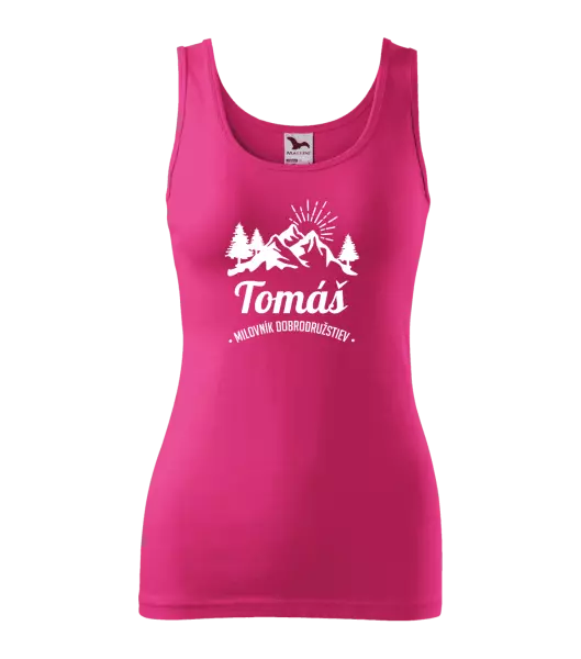 Dámske tielko Milovník dobrodružstiev