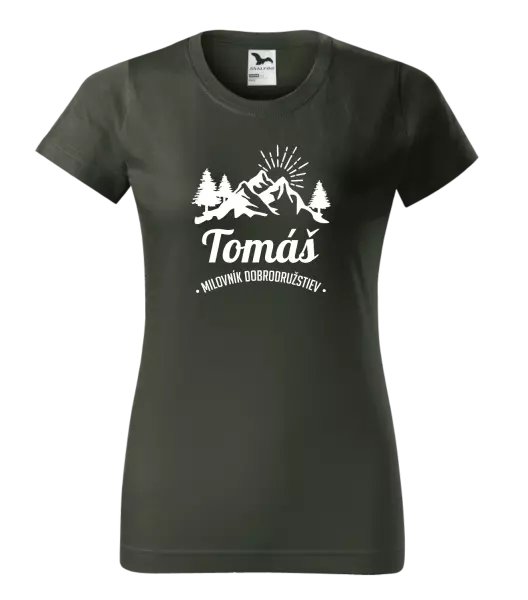 Dámske tričko Milovník dobrodružstiev