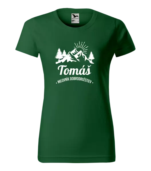 Dámske tričko Milovník dobrodružstiev