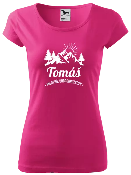 Dámske tričko Milovník dobrodružstiev