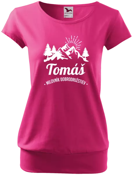Dámske tričko Milovník dobrodružstiev