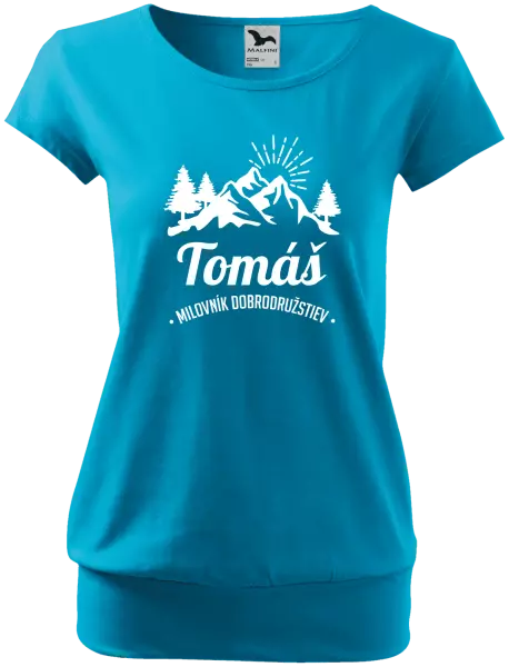 Dámske tričko Milovník dobrodružstiev