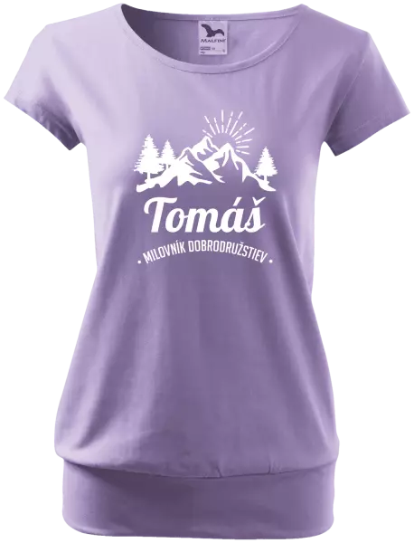 Dámske tričko Milovník dobrodružstiev