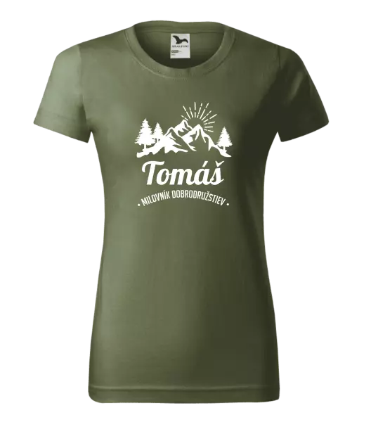 Dámske tričko Milovník dobrodružstiev