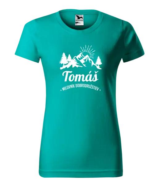 Dámske tričko Milovník dobrodružstiev