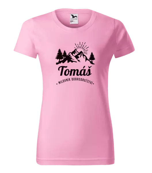 Dámske tričko Milovník dobrodružstiev