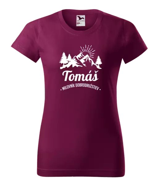 Dámske tričko Milovník dobrodružstiev