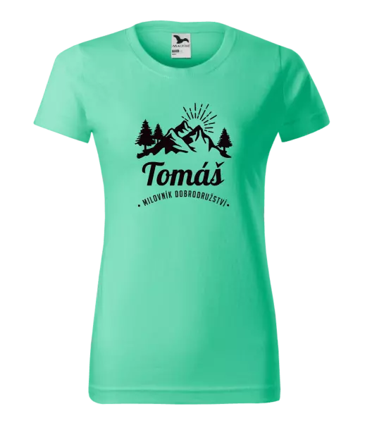 Dámske tričko Milovník dobrodružstiev