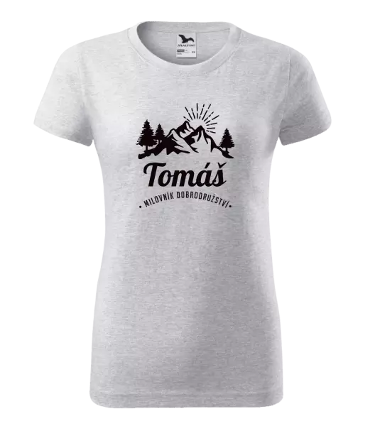 Dámske tričko Milovník dobrodružstiev