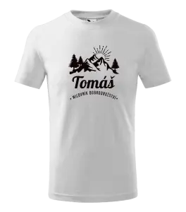 Detské tričko Milovník dobrodružstiev