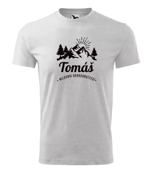 Detské tričko Milovník dobrodružstiev