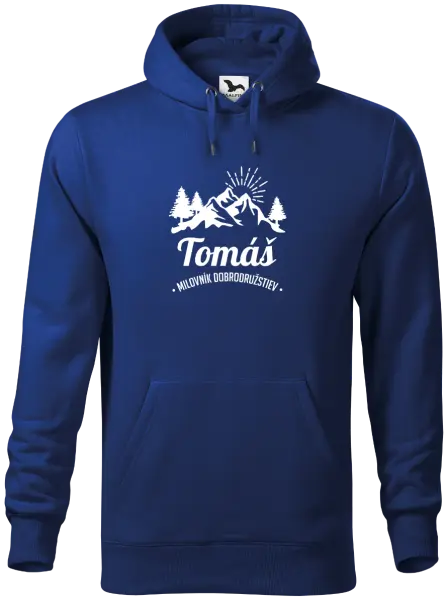 Pánska mikina Milovník dobrodružstiev