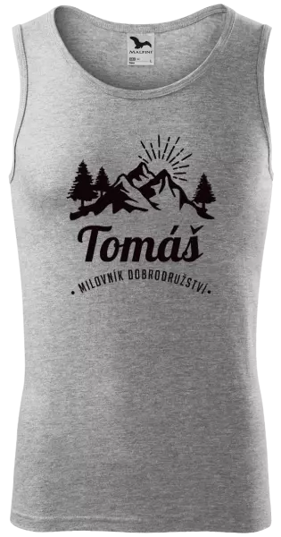 Pánske tielko Milovník dobrodružstiev