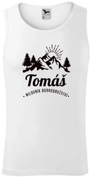 Pánske tielko Milovník dobrodružstiev