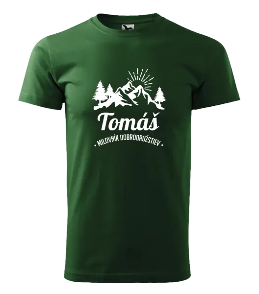 Pánske tričko Milovník dobrodružstiev