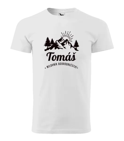 Pánske tričko Milovník dobrodružstiev