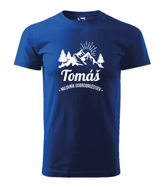Pánske tričko Milovník dobrodružstiev