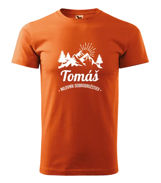 Pánske tričko Milovník dobrodružstiev