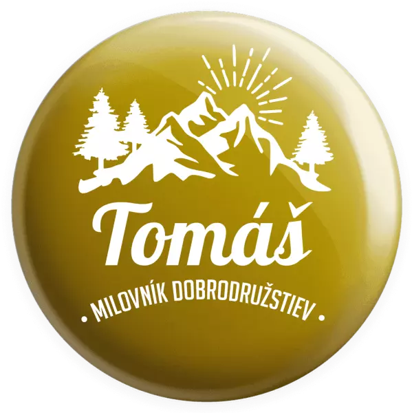 Placka Milovník dobrodružstiev