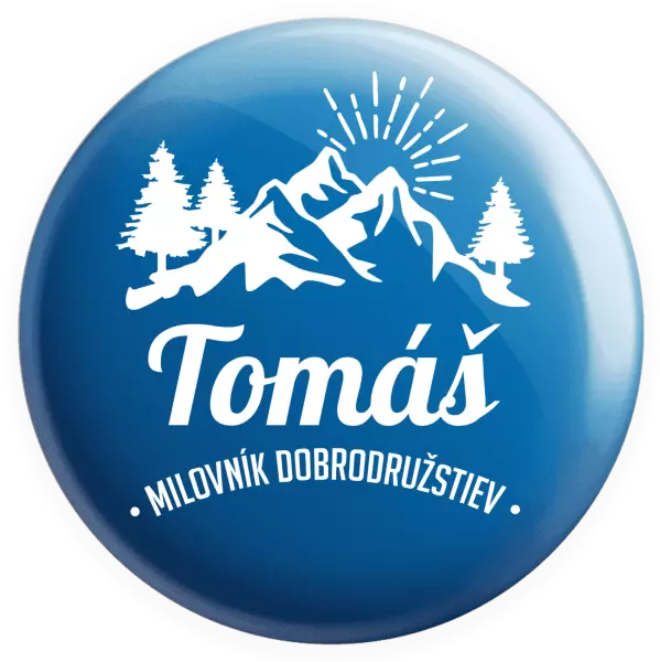 Placka Milovník dobrodružstiev