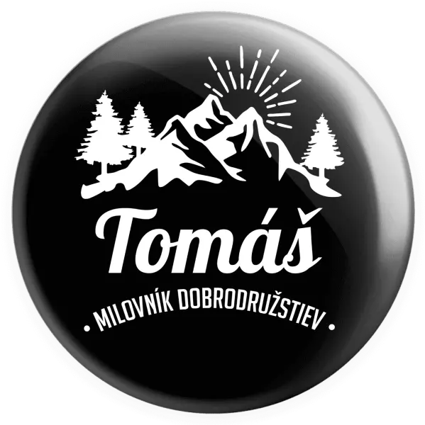 Placka Milovník dobrodružstiev