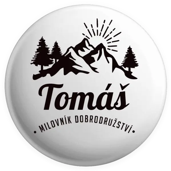 Placka Milovník dobrodružstiev