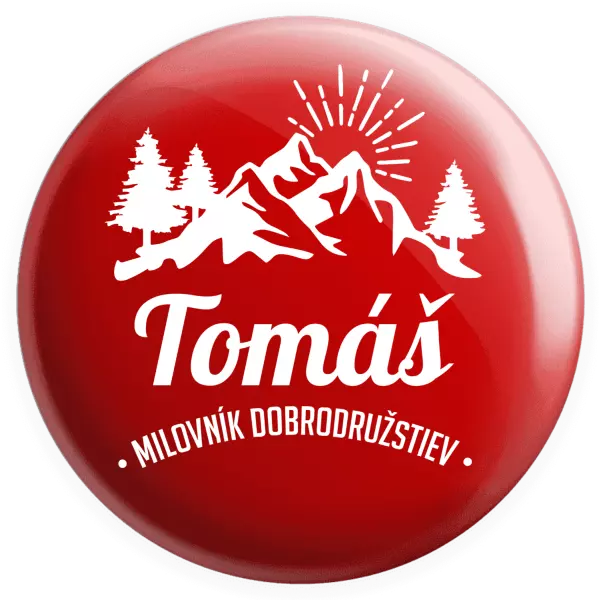 Placka Milovník dobrodružstiev