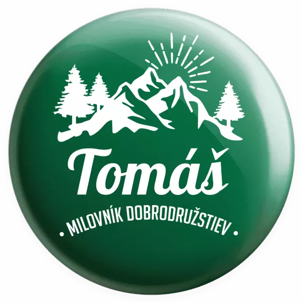 Placka Milovník dobrodružstiev