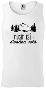 Pánske tielko Musím ísť, divočina volá