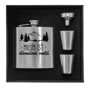 Ploskačka v krabičke Musím ísť, divočina volá