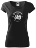 Dámske tričko Motorkárská legenda