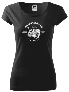 Dámske tričko Motorkárská legenda