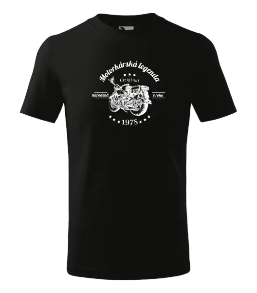 Detské tričko Motorkárská legenda