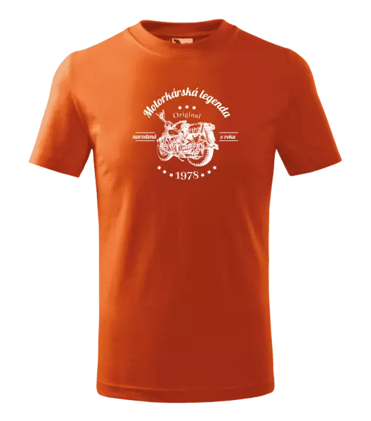 Detské tričko Motorkárská legenda