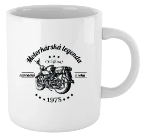 Hrnček Motorkárská legenda
